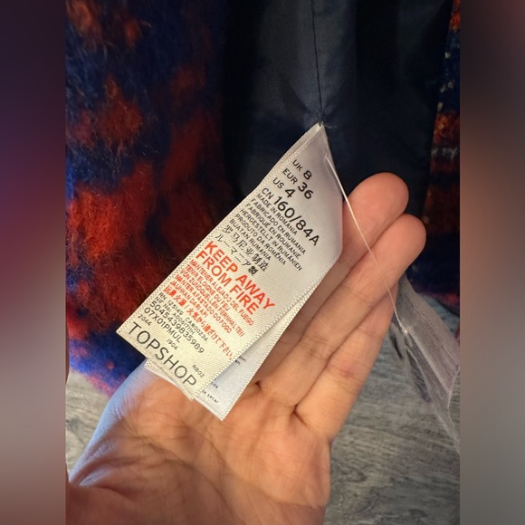 Topshop Bodika Check Coat - Picture 9 of 10